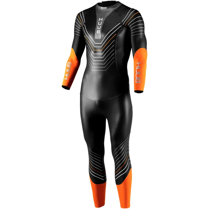 Huub Araya Mens Wetsuit in black/orange-2